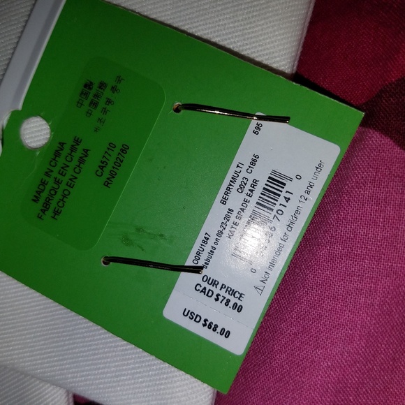 SOLD BNWT Kate Spade Earrings Climbers Crawlers - Picture 4 of 4